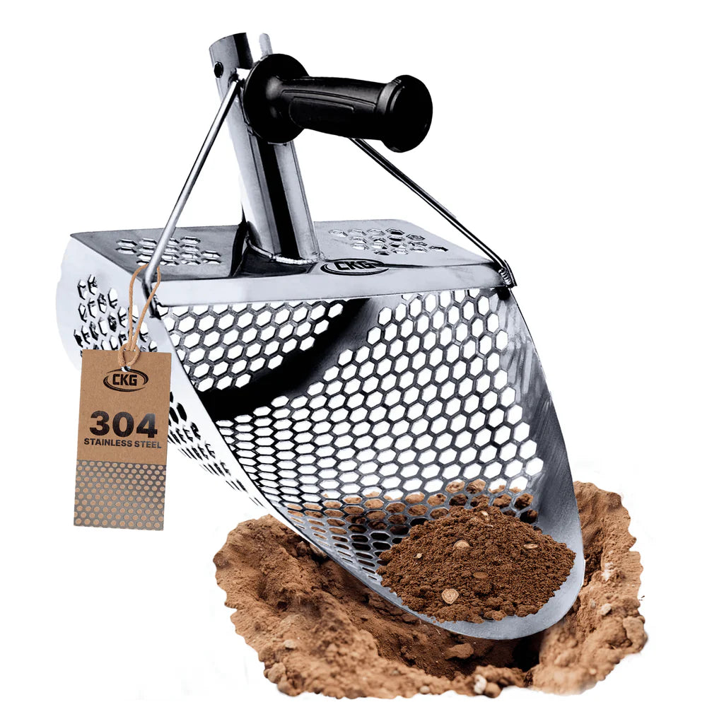 CKG Sand Scoop 11x8 Stainless