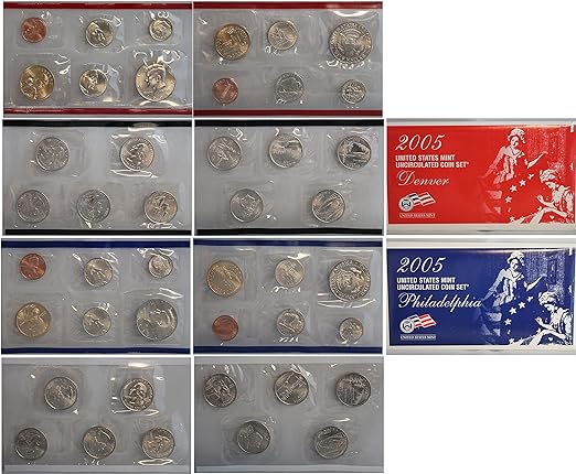 US Mint Uncirculated Coin sets