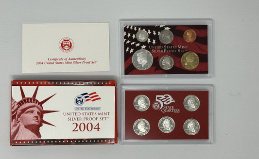 US Mint Silver Proof coin sets