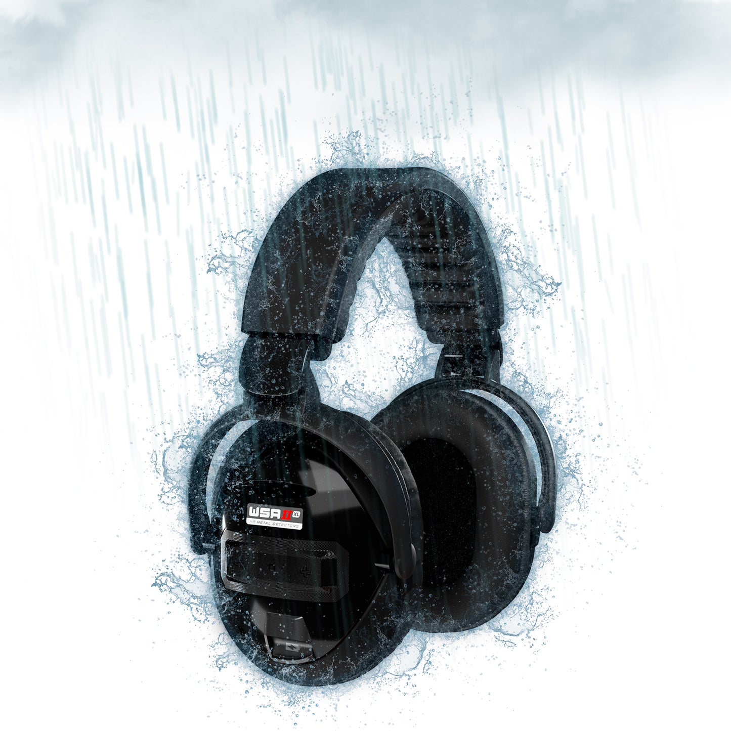 WSAII-XL Wireless Headphones for DEUS II Detector