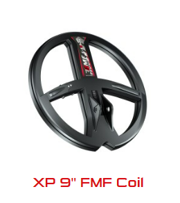 XP DEUS II FMF 22cm (9”) Coil with coil cover and lower stem