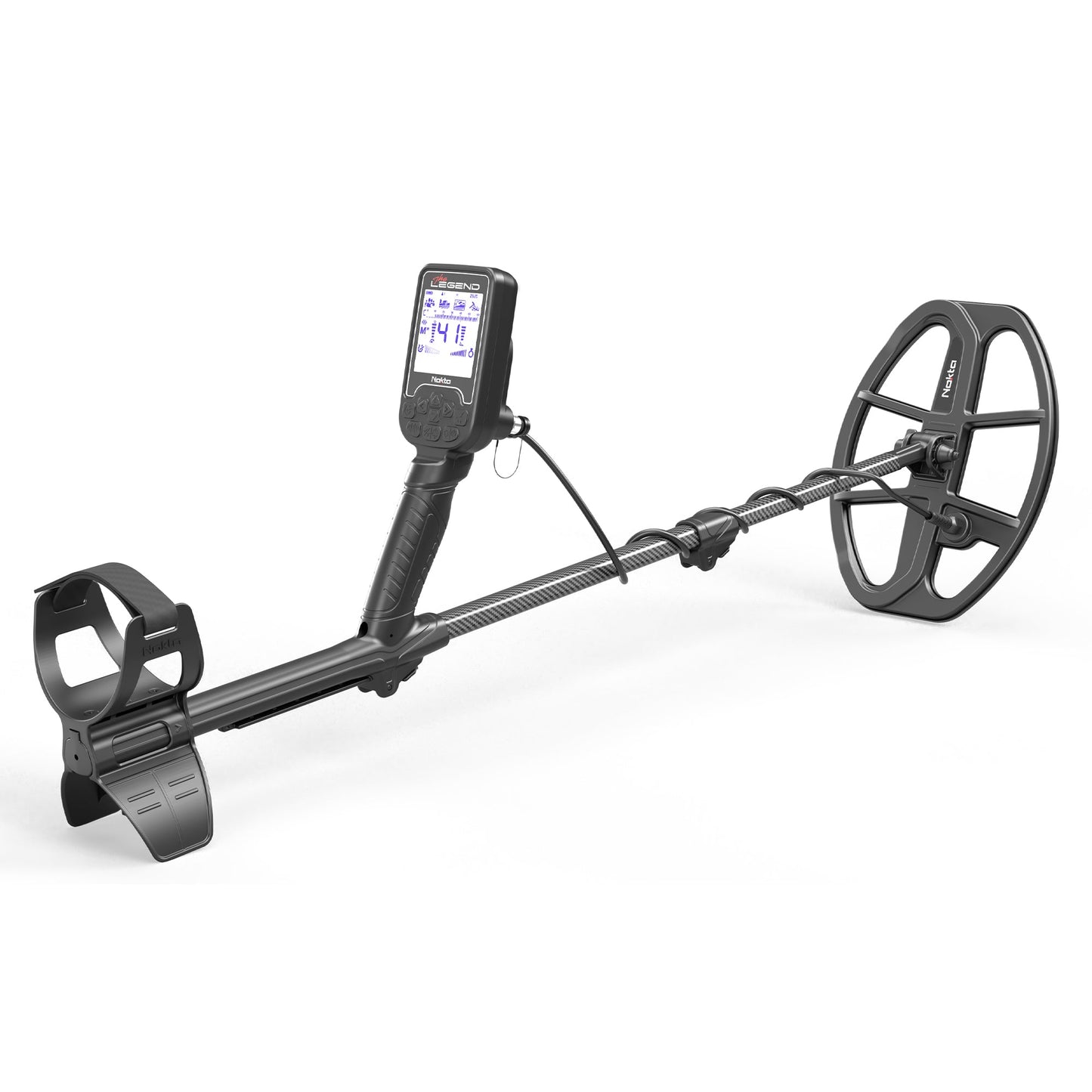 Nokta The Legend SMF Metal Detector. LG30 12" X 9" Coil.