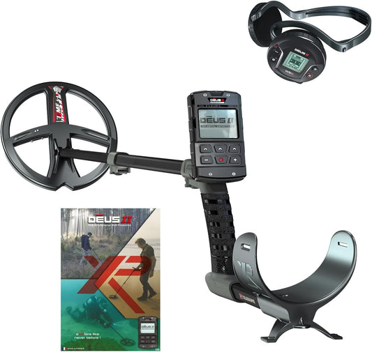 XP DEUS 2 with Remote, 9" FMF coil & WS6 Backphones